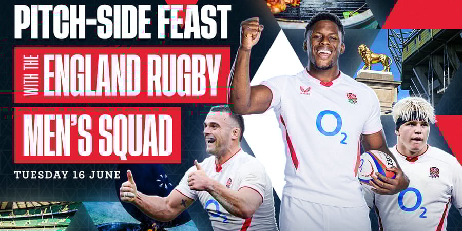 Pitch‑Side Feast with the England Rugby Men’s Squad