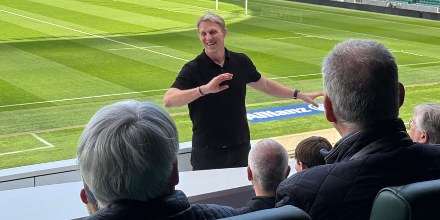 Legends Tour of Allianz Stadium with Lewis Moody